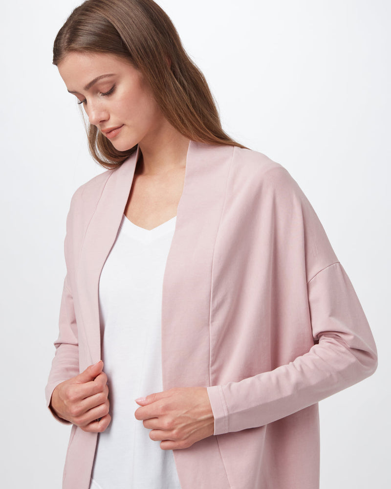 French Terry Cocoon Cardigan-3