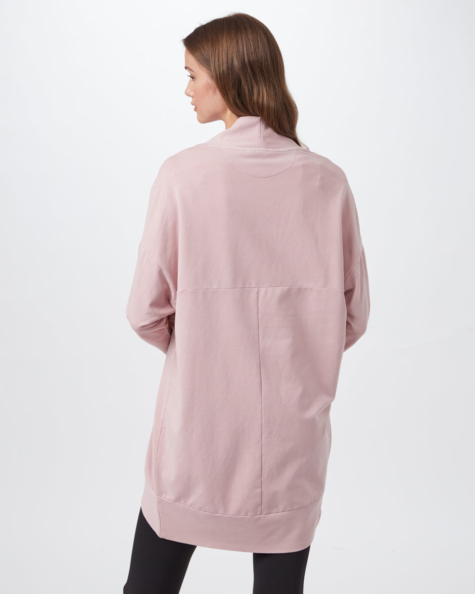 French Terry Cocoon Cardigan-4