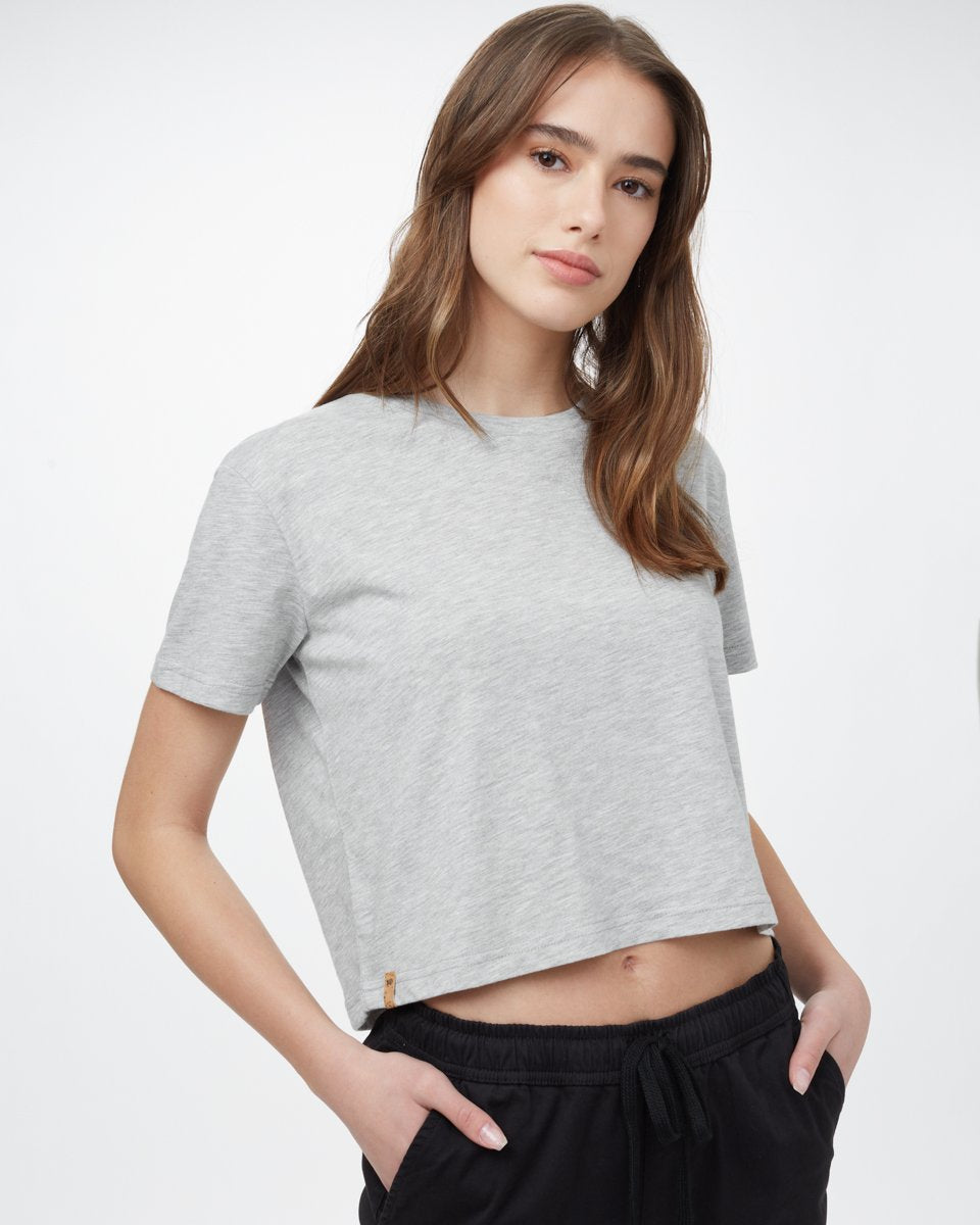 TreeBlend Cropped Relaxed T-Shirt-5