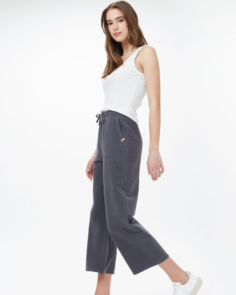 French Terry Wide Leg Sweatpant-4