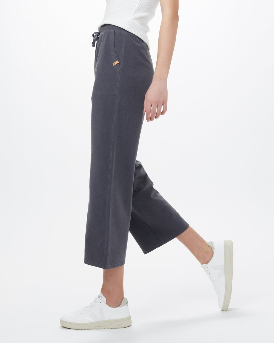 French Terry Wide Leg Sweatpant-2