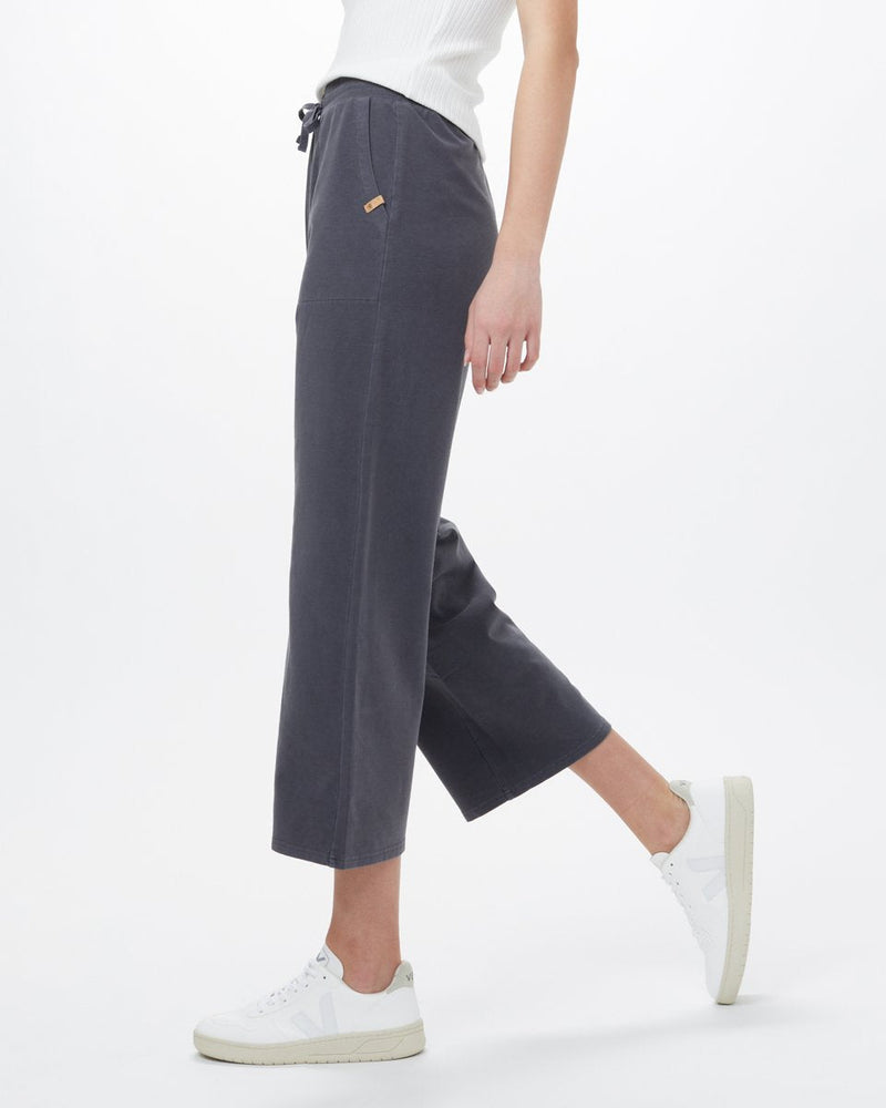 French Terry Wide Leg Sweatpant-2