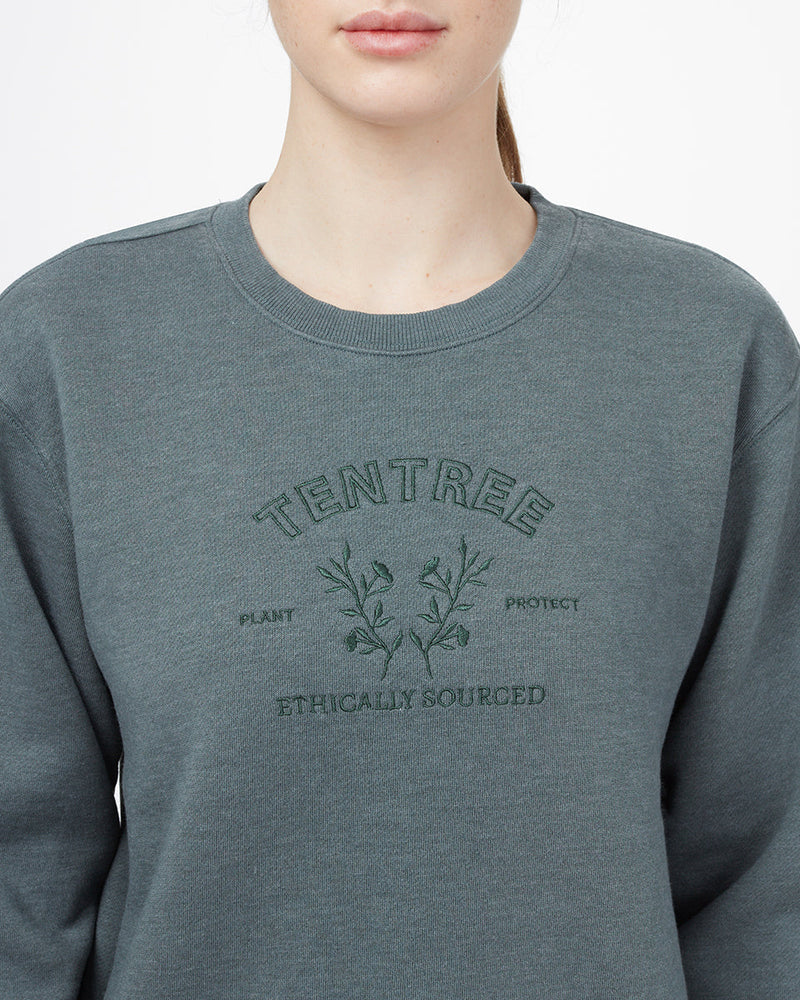 Tentree Embroidey Crew-5