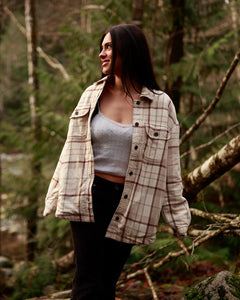Kapok Flannel Insulated Jacket-7