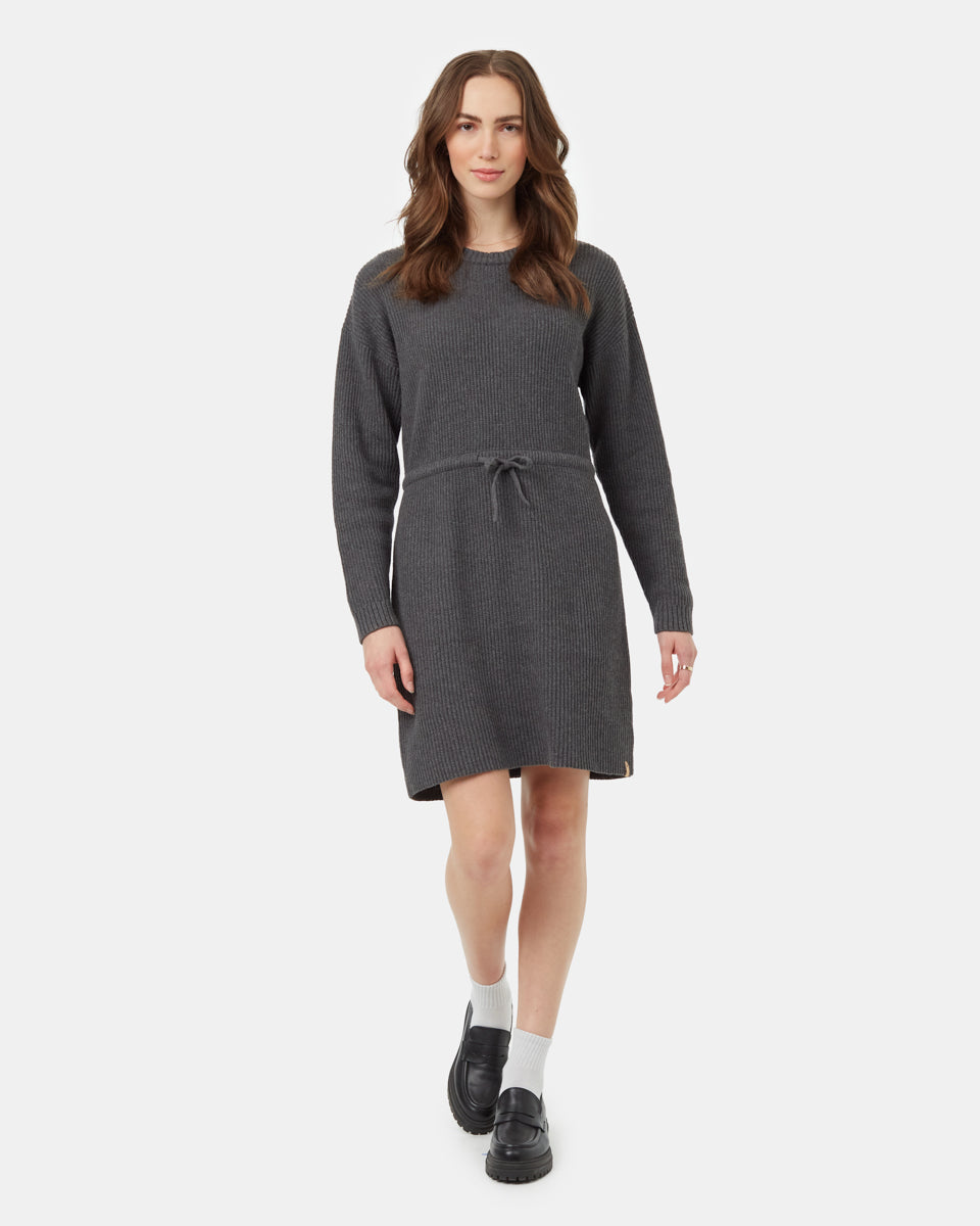 Highline Drawstring Sweater Dress-1