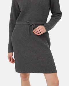 Highline Drawstring Sweater Dress-5