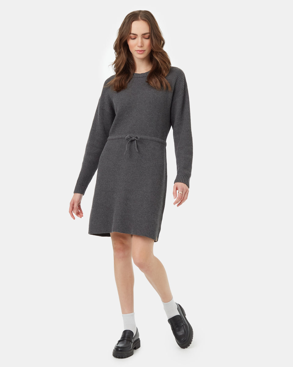Highline Drawstring Sweater Dress-6