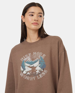 Hike More Oversized Crew-4