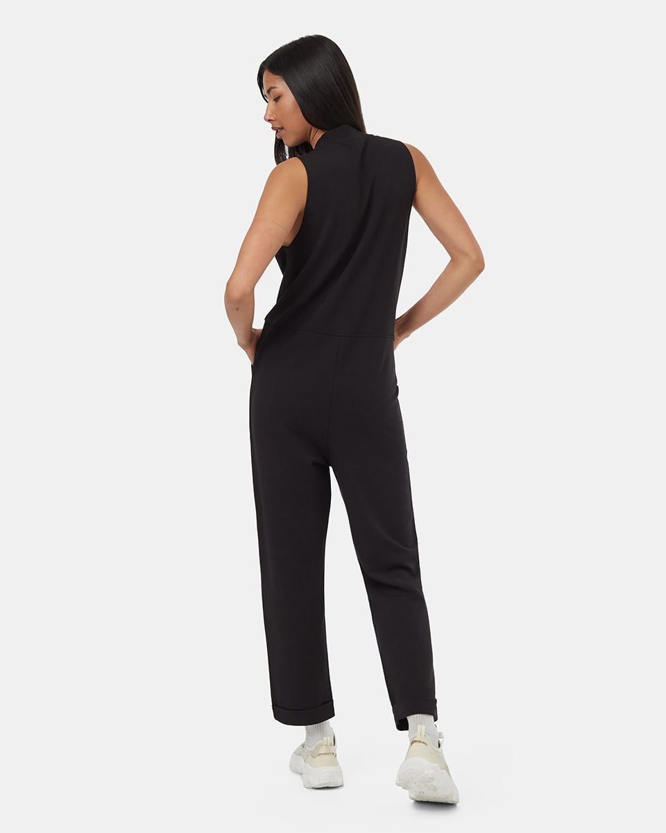 SoftTerry Light V-Neck Jumpsuit-3