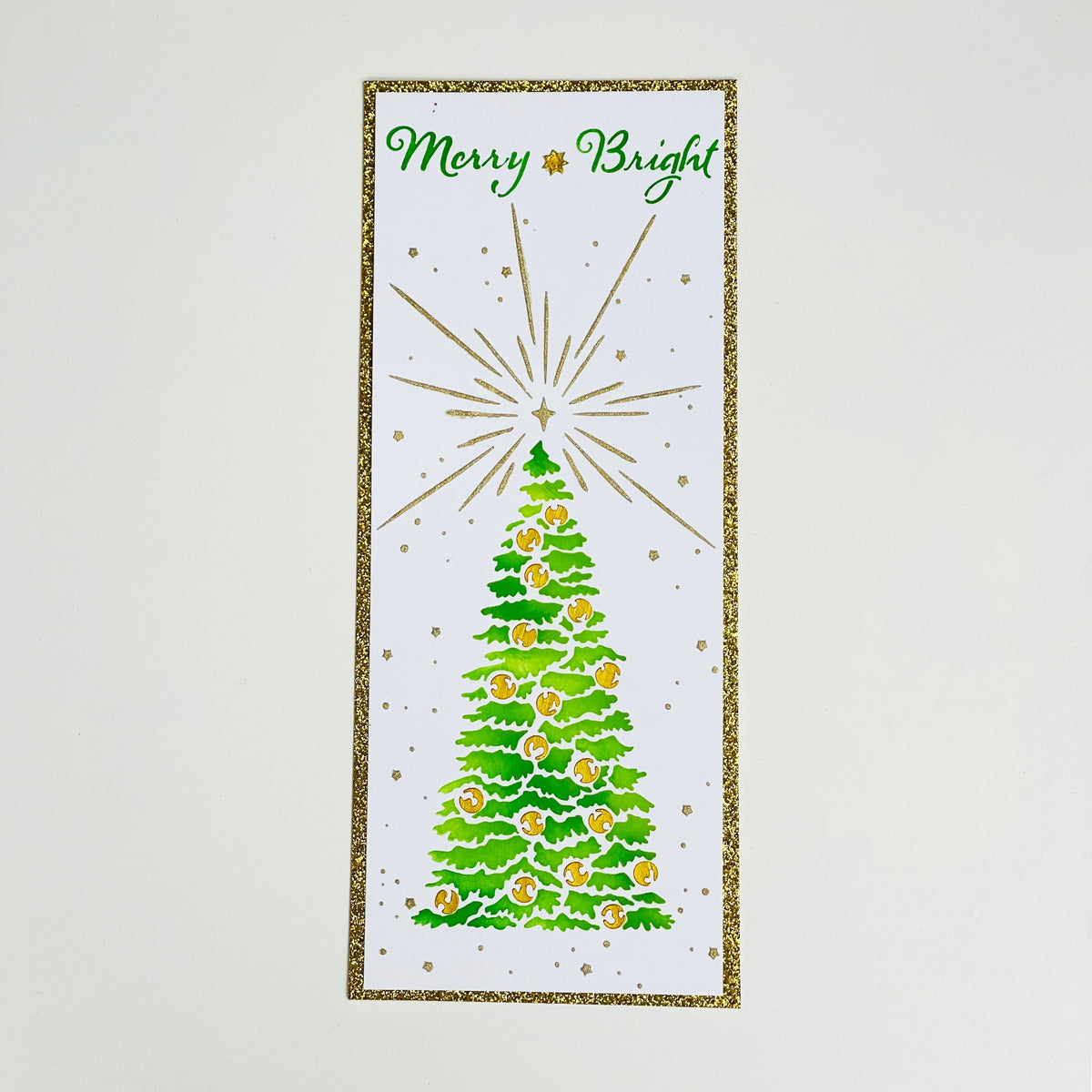 The Crafters Workshop Slimline Layered Tall Christmas Tree-3