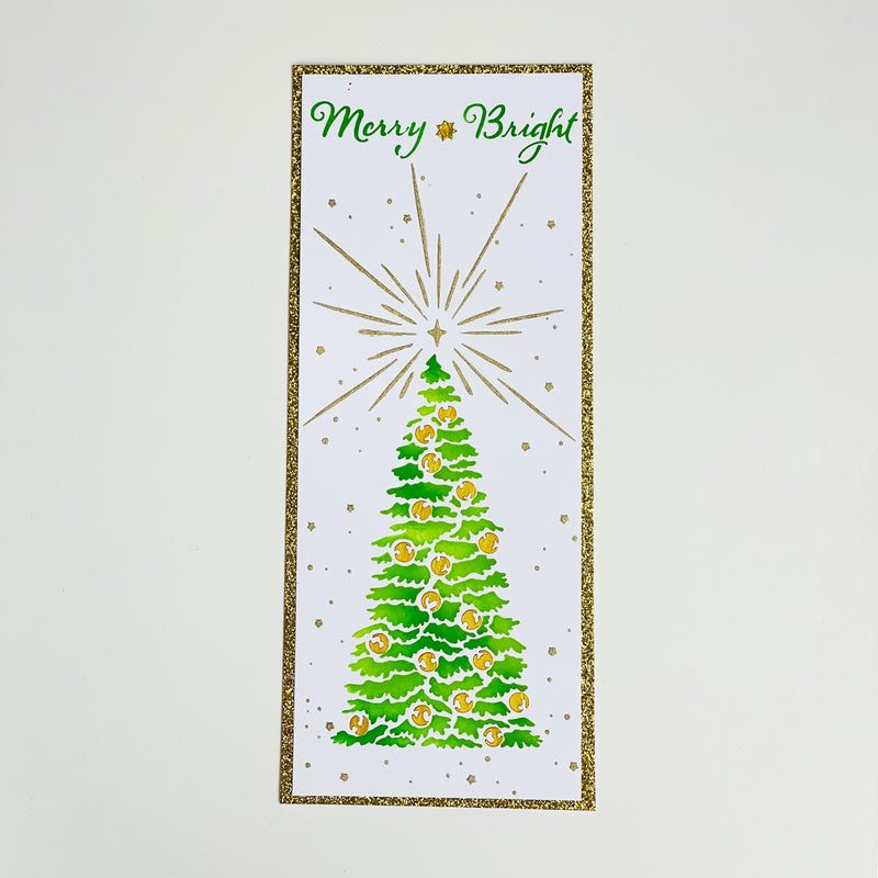 The Crafters Workshop Slimline Layered Tall Christmas Tree-3