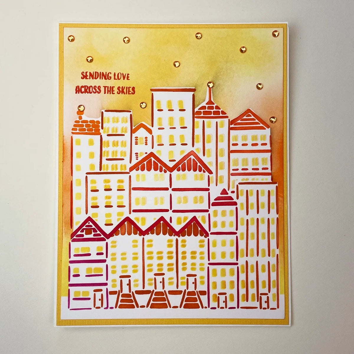The Crafters Workshop A2 Layered Cityscape Buildings-2