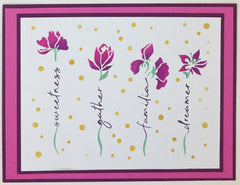 The Crafters Workshop A2 Layered Word Flowers-3