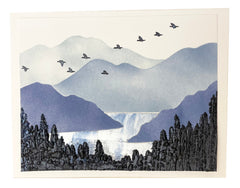 The Crafters Workshop A2 Layered Mountain Scene-2