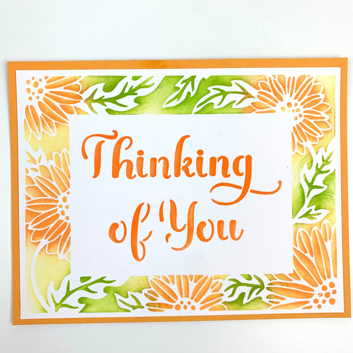 The Crafters Workshop A2 Sunflowers Vines Frames-6
