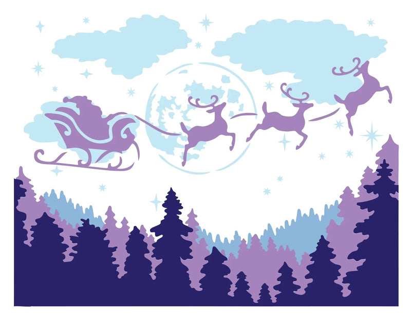 The Crafters Workshop Layered Santa Moon-2