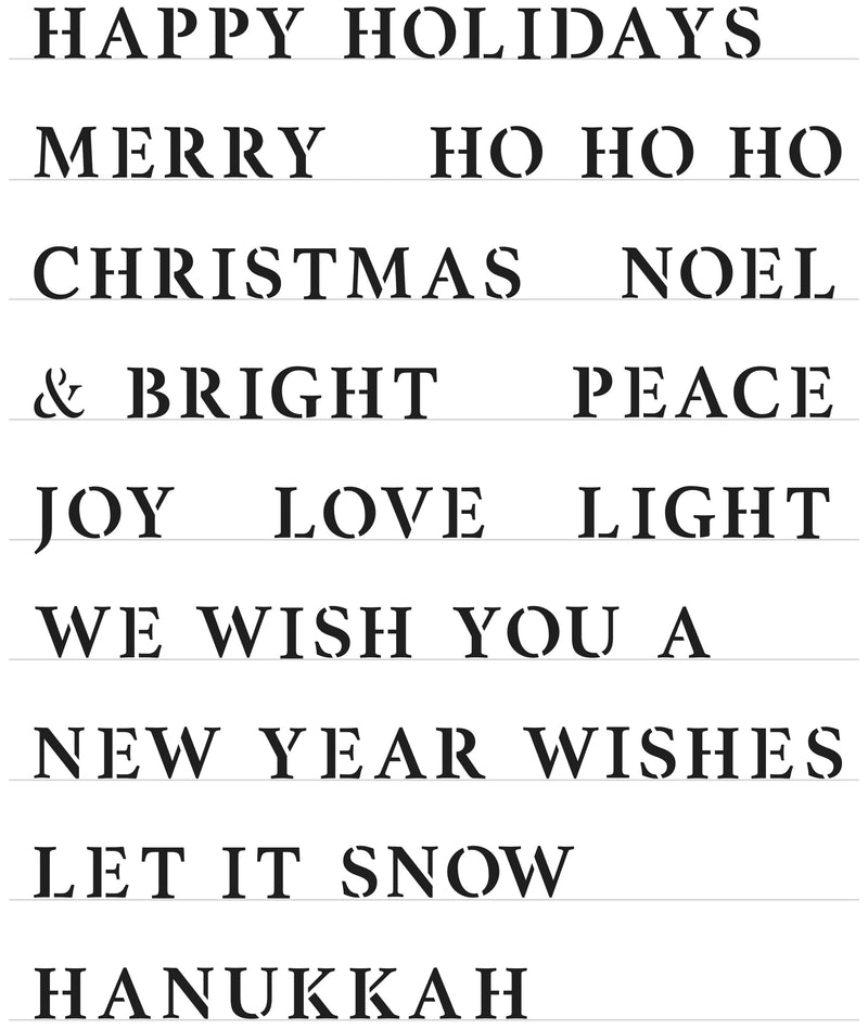 The Crafters Workshop Holiday Good Words-1