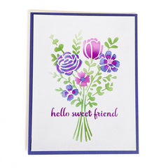The Crafters Workshop Layered Floral Bouquet-3