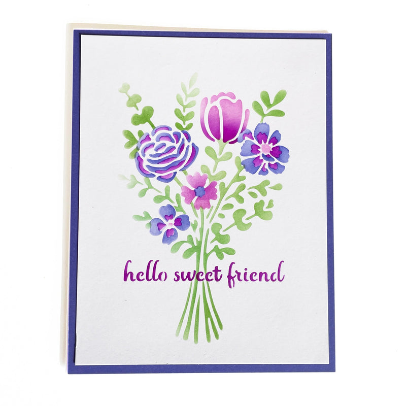 The Crafters Workshop Layered Floral Bouquet-3