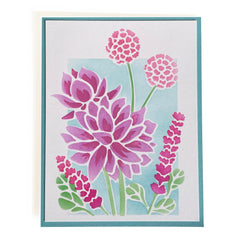 The Crafters Workshop Layered Lotus Bouquet-5