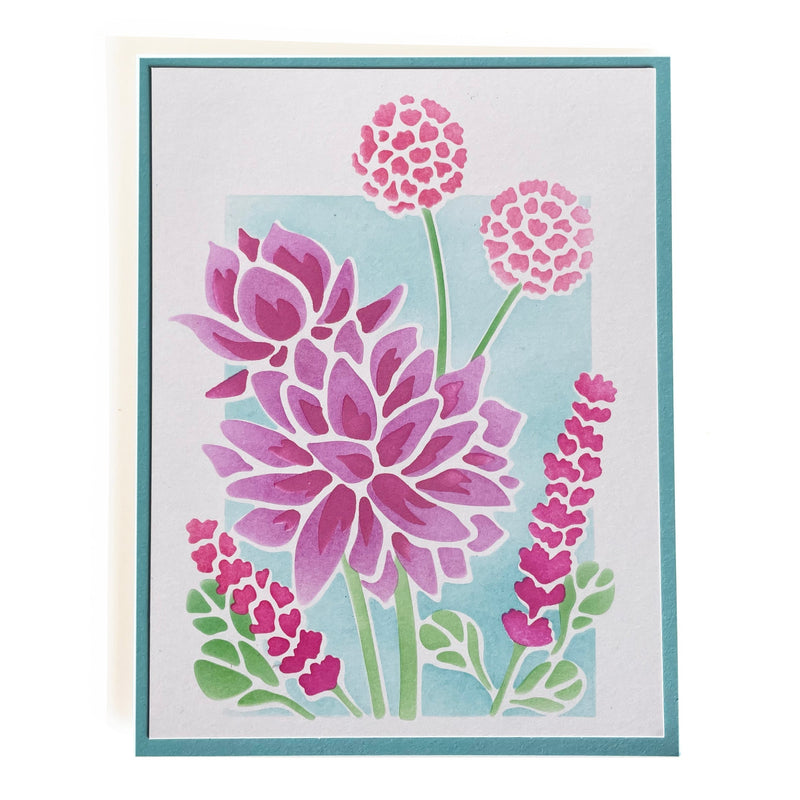 The Crafters Workshop Layered Lotus Bouquet-5