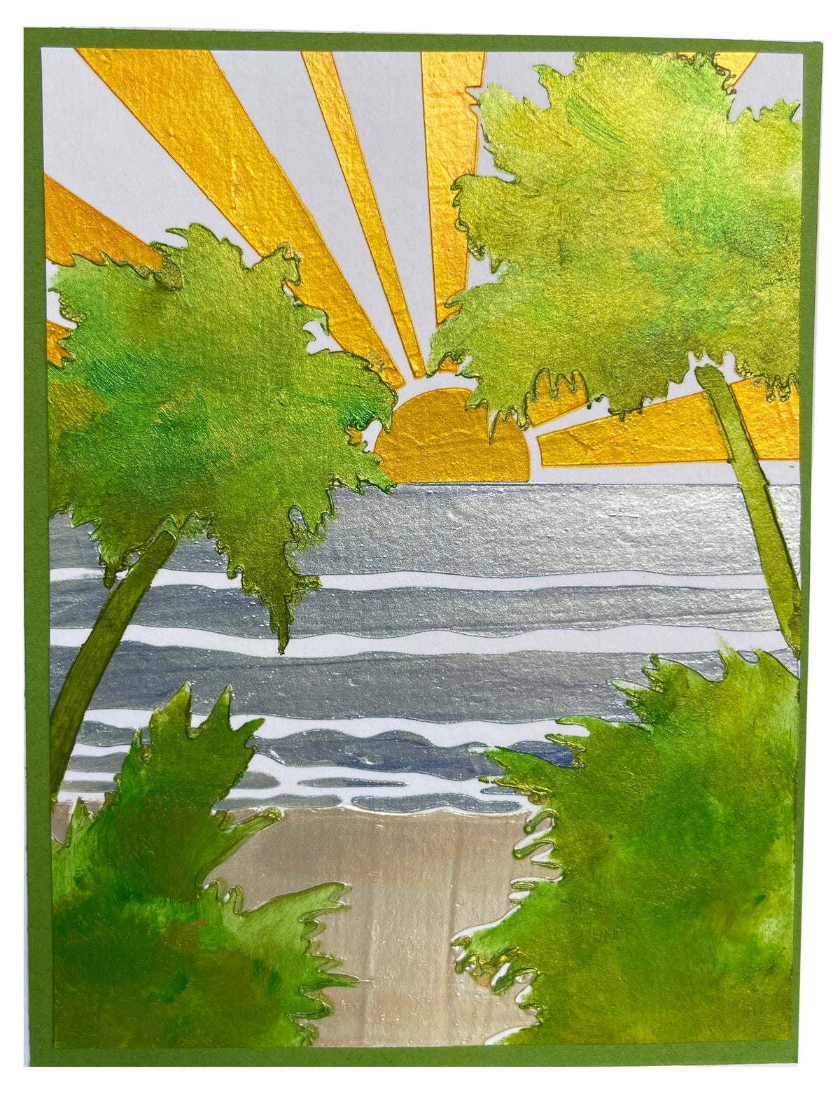 The Crafters Workshop Layered Tropical Sunset-3