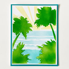 The Crafters Workshop Layered Tropical Sunset-2