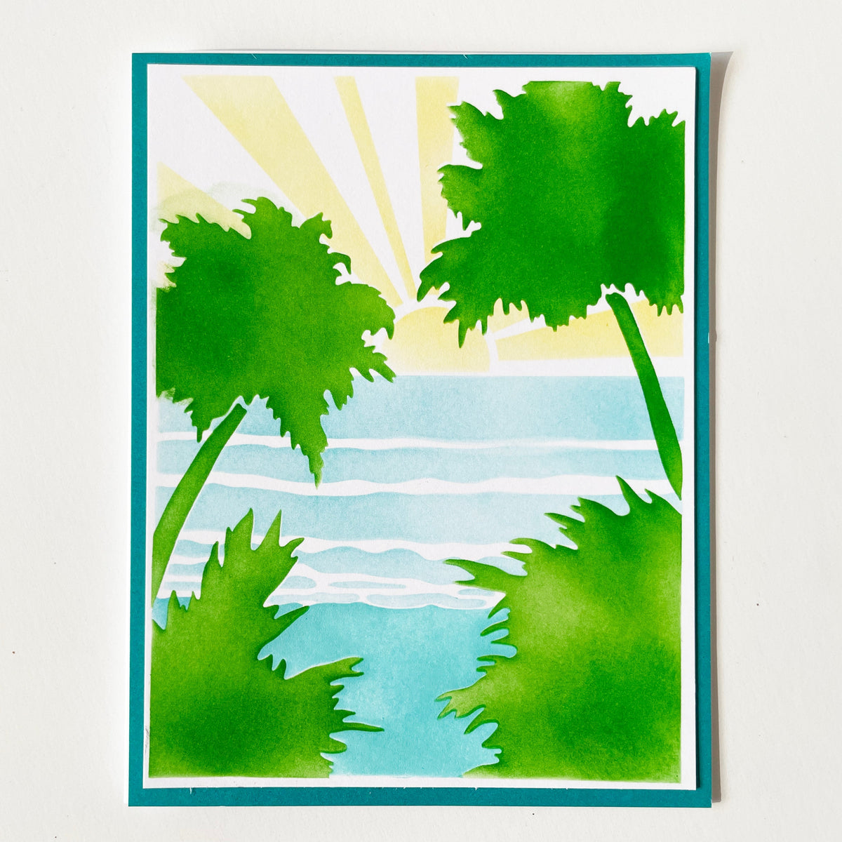 The Crafters Workshop Layered Tropical Sunset-2