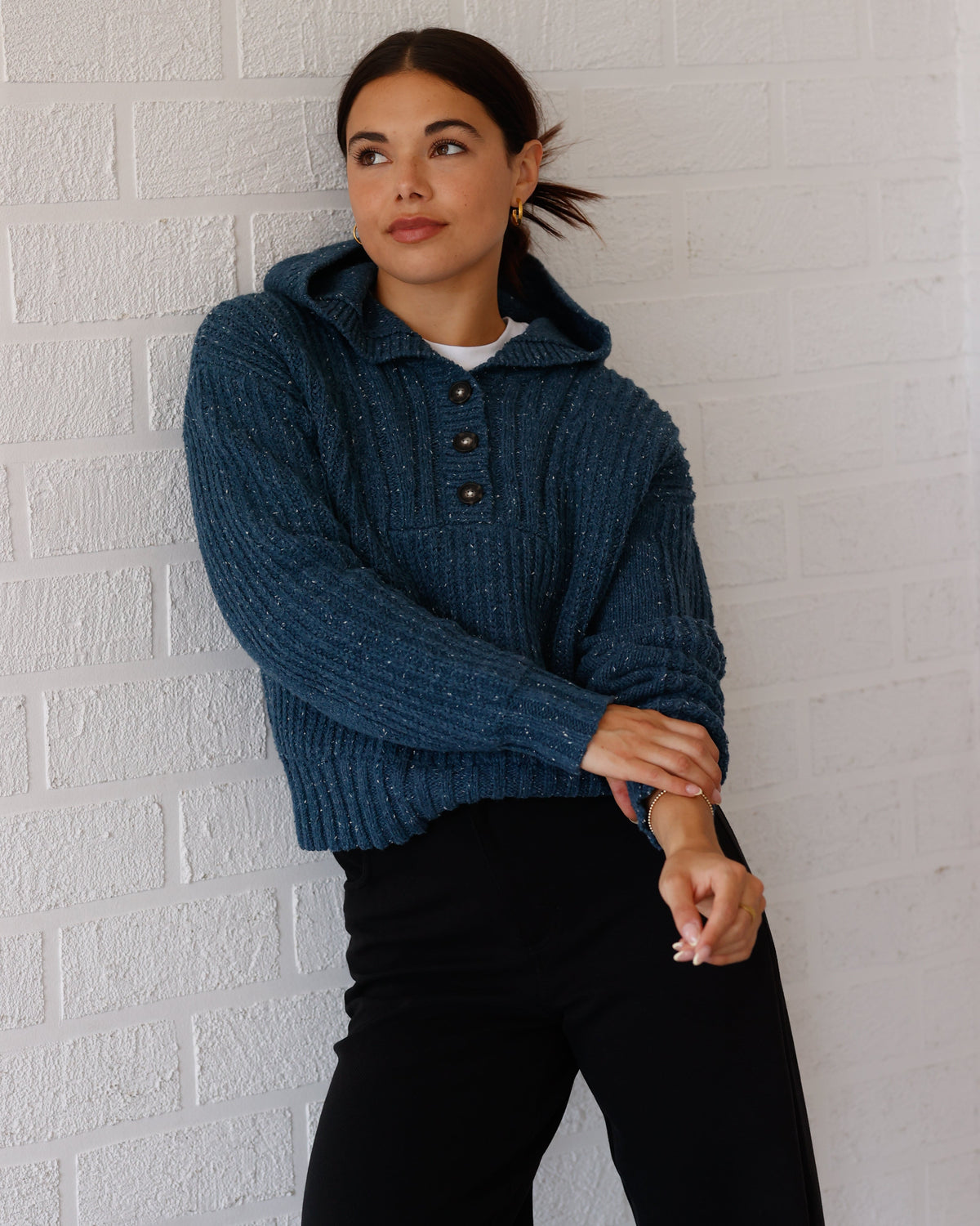 Temple Fleck Sweater-5