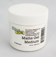 The Crafters Workshop (TCW) Matte Gel Medium 2oz.-1