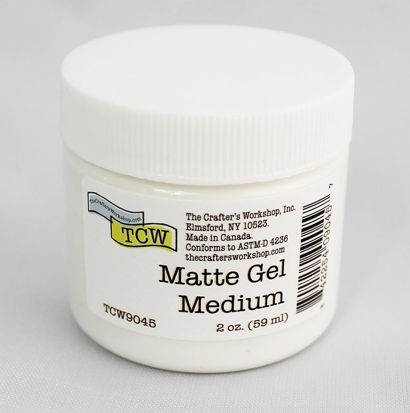 The Crafters Workshop (TCW) Matte Gel Medium 2oz.-1