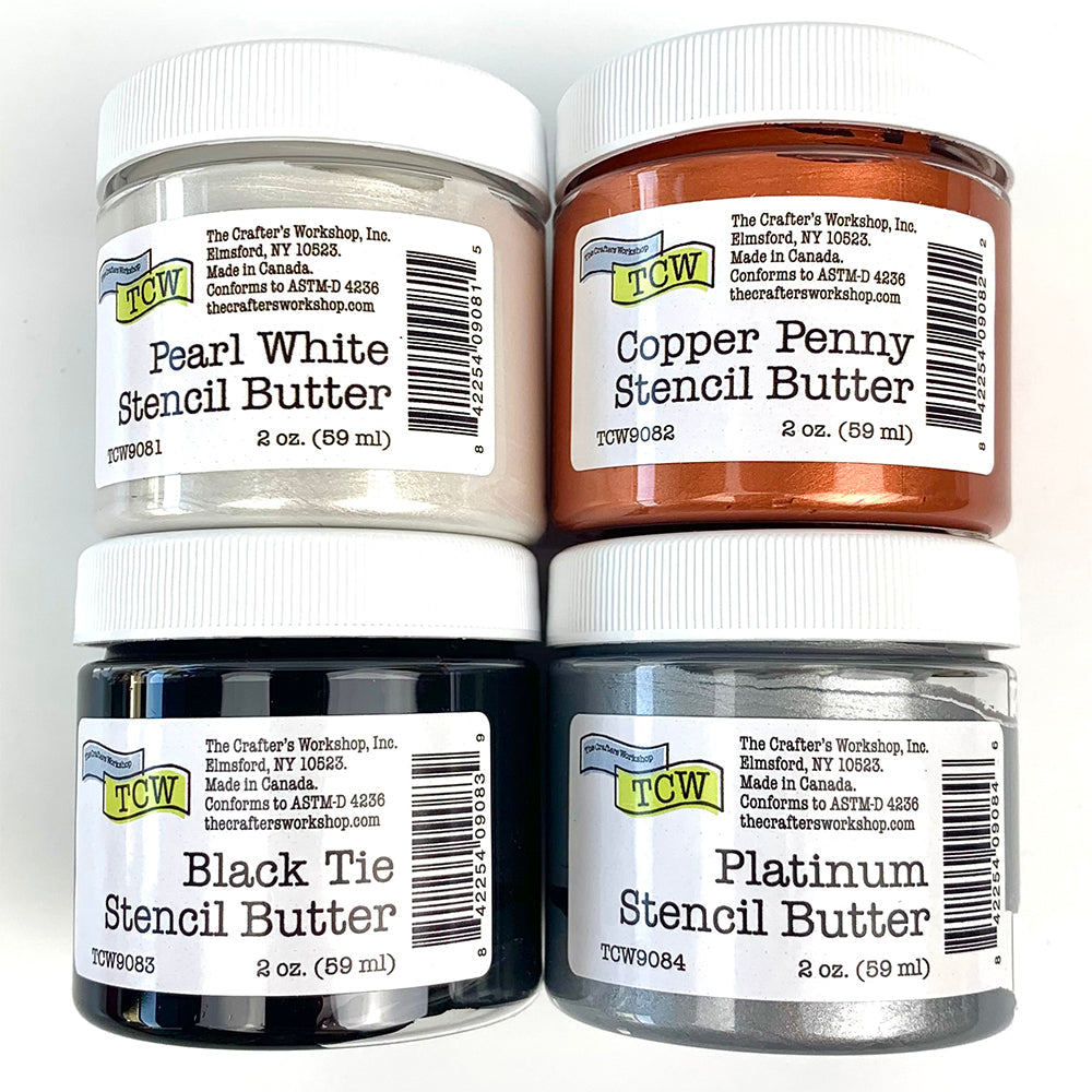 The Crafters Workshop (TCW) Stencil Butter 4-pack Formal-1