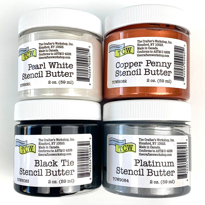 The Crafters Workshop (TCW) Stencil Butter 4-pack Formal-1