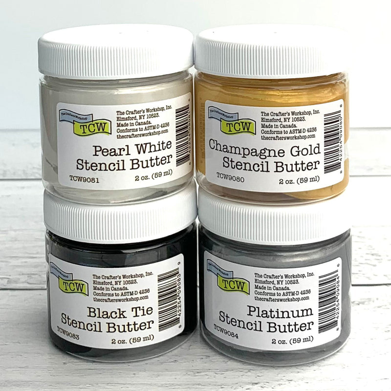 The Crafters Workshop (TCW) Stencil Butter 4-pack Celebration-1