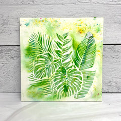 The Crafters Workshop 6x6 Stencil Tropical Fronds-2