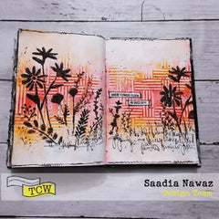 The Crafters Workshop 6x6 Stencil Summer Meadow-2