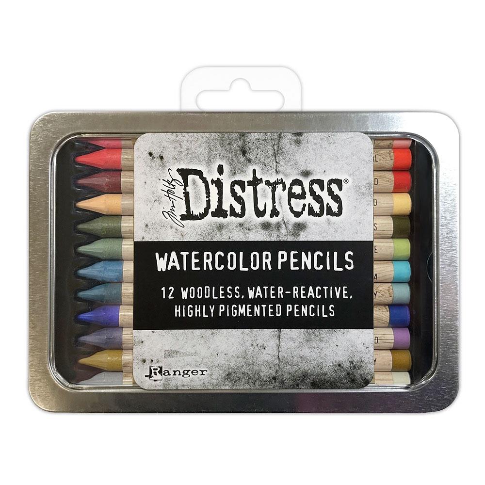 Tim Holtz Distress Watercolor Pencils 12/Pkg Set 6-1