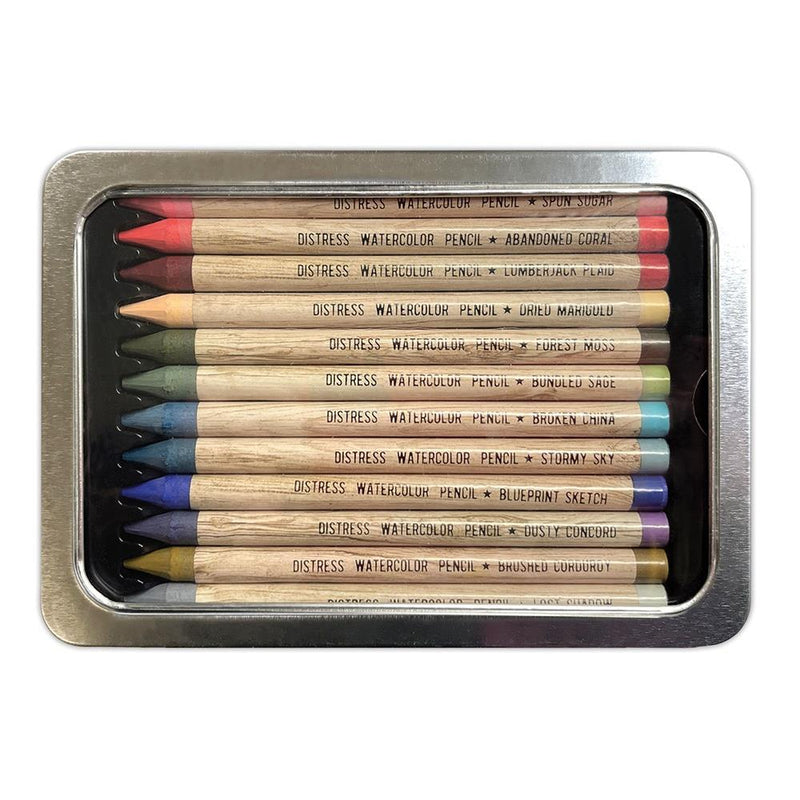 Tim Holtz Distress Watercolor Pencils 12/Pkg Set 6-2