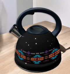 Black 3L Stainless Steel Tea Kettle-1