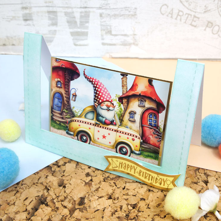 Stitched Edge Tent Fold Card Blanks & Envelopes - Size A6-8