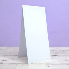 Stitched Edge Tent Fold Card Blanks & Envelopes - Size DL-1