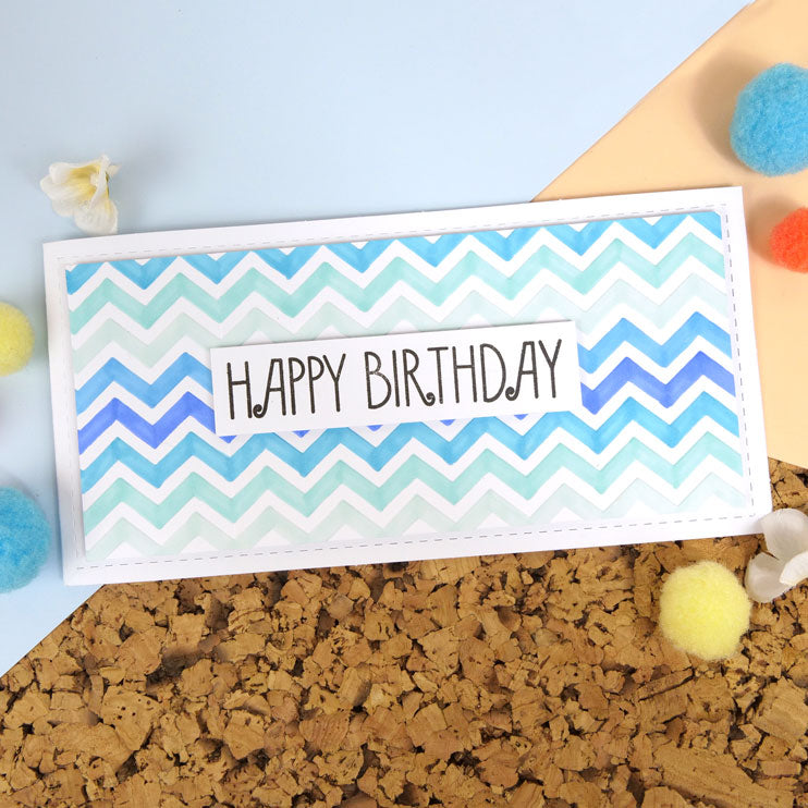 Stitched Edge Tent Fold Card Blanks & Envelopes - Size DL-6