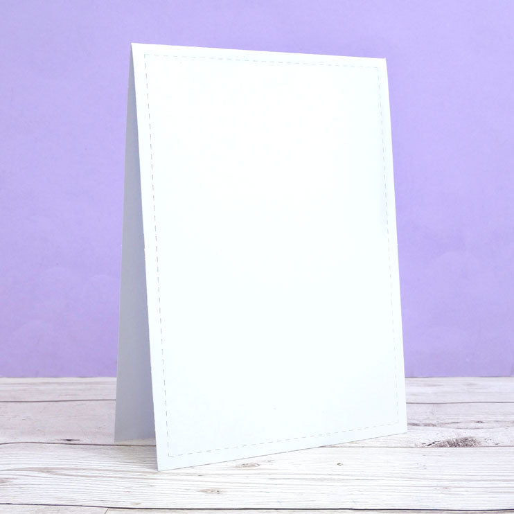 Stitched Edge Tent Fold Card Blanks & Envelopes - Size 7" x 5"-1