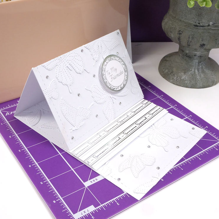 Stitched Edge Tent Fold Card Blanks & Envelopes - Size 7" x 5"-7