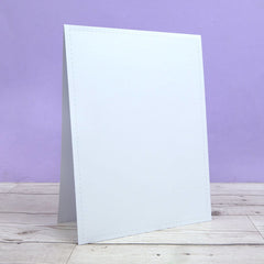 Stitched Edge Tent Fold Card Blanks & Envelopes - Size 8" x 6"-1