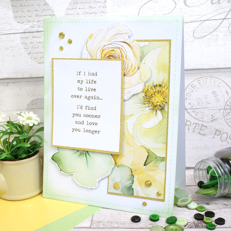 Stitched Edge Tent Fold Card Blanks & Envelopes - Size 8" x 6"-3
