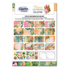 3Quarter Designs Tropic Excursion 6x4 Card Pack-1