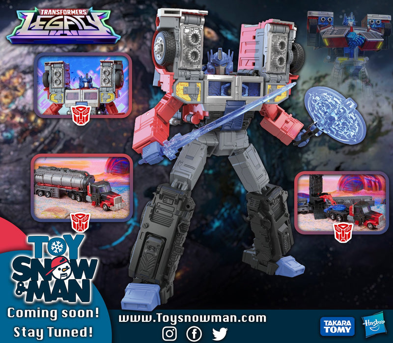 Transformers Generations Legacy Series Leader G2 Universe Laser Optimus Prime-1