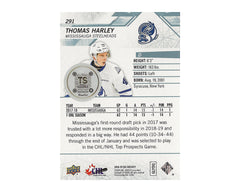 Thomas Harley Autographed 2019-20 Upper Deck CHL #291 Hockey Card-2