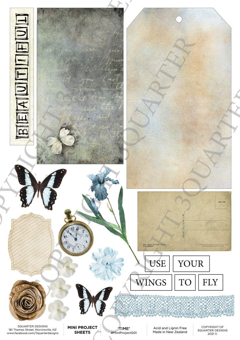 3Quarter Designs Time Mini Project Sheet-1
